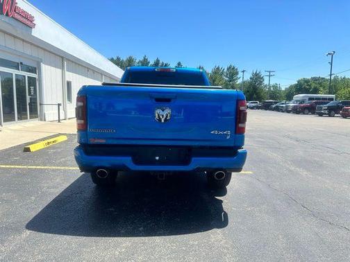 Hydro Blue Pearlcoat 2022 RAM 1500 Laramie