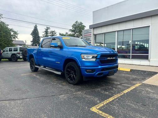 Hydro Blue Pearlcoat 2022 RAM 1500 Laramie