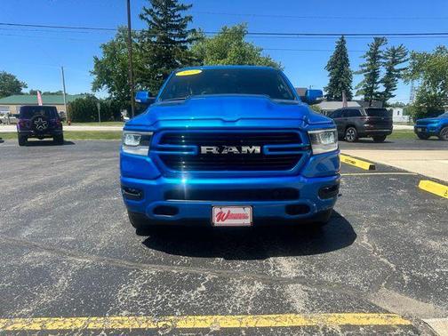 Hydro Blue Pearlcoat 2022 RAM 1500 Laramie