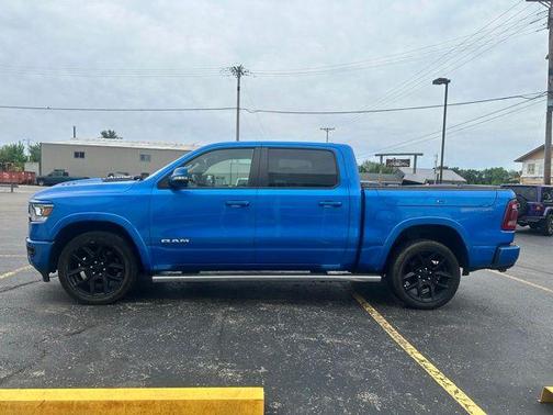 Hydro Blue Pearlcoat 2022 RAM 1500 Laramie