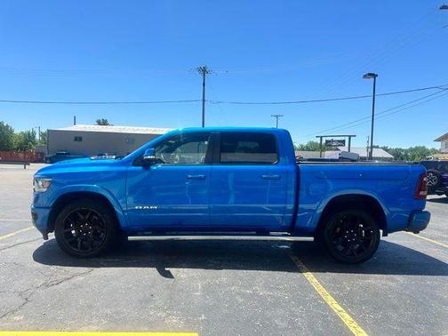 Hydro Blue Pearlcoat 2022 RAM 1500 Laramie