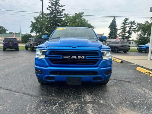 Hydro Blue Pearlcoat 2022 RAM 1500 Laramie
