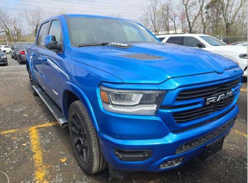 Hydro Blue Pearlcoat 2022 RAM 1500 Laramie