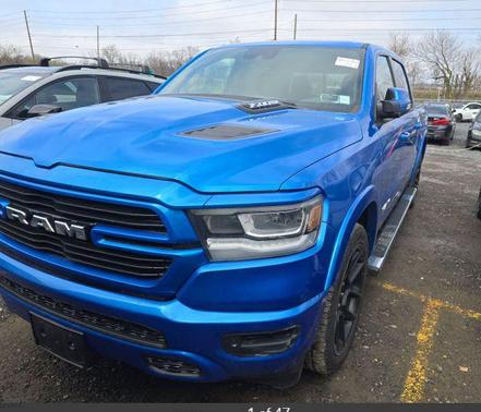 Hydro Blue Pearlcoat 2022 RAM 1500 Laramie