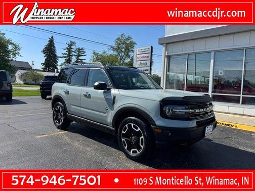 Cactus Gray 2021 Ford Bronco Sport Outer Banks
