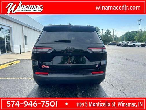 Diamond Black Crystal Pearlcoat 2024 Jeep Grand Cherokee L Limited