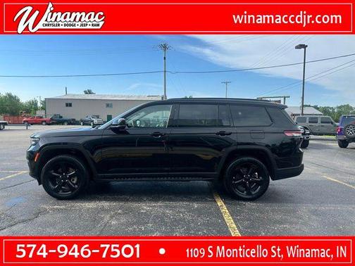 Diamond Black Crystal Pearlcoat 2024 Jeep Grand Cherokee L Limited