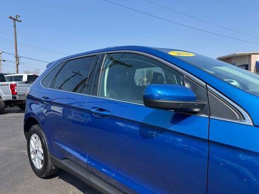 Atlas Blue Metallic 2024 Ford Edge SEL