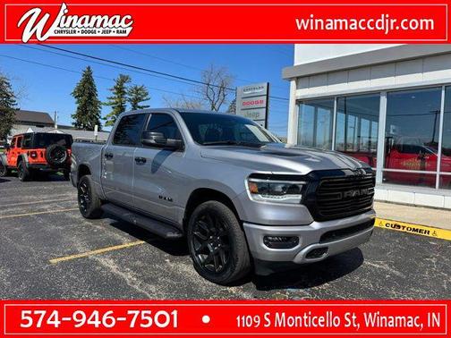 Billet Silver Metallic Clearcoat 2023 RAM 1500 Laramie