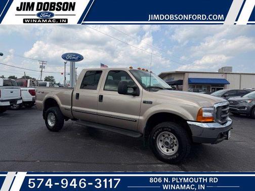 Gold 1999 Ford F-250 XLT