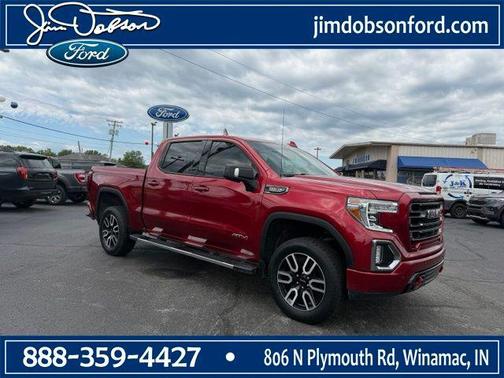 Cayenne Red Tintcoat 2021 GMC Sierra 1500 AT4