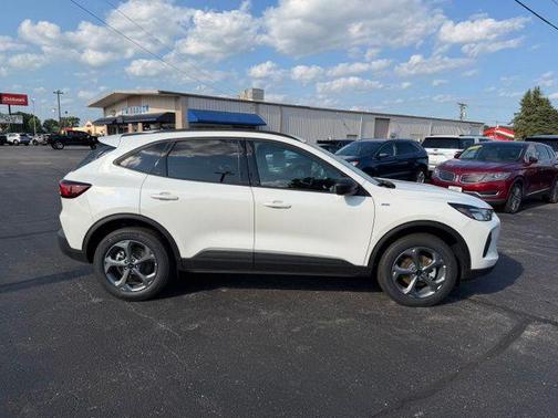 star white metallic tri-coat 2026 Ford Escape ST-Line