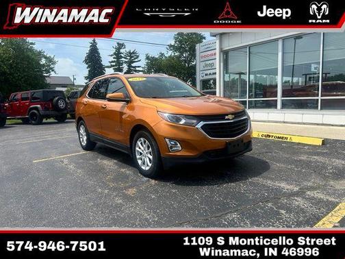 Orange Burst Metallic 2018 Chevrolet Equinox LT
