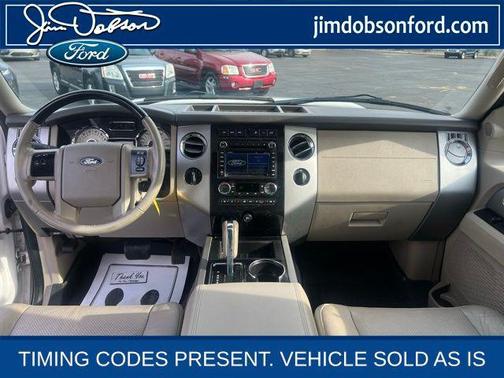 White Platinum Clearcoat Metallic 2012 Ford Expedition Limited