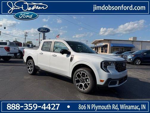 White Metallic 2026 Ford Maverick Lariat