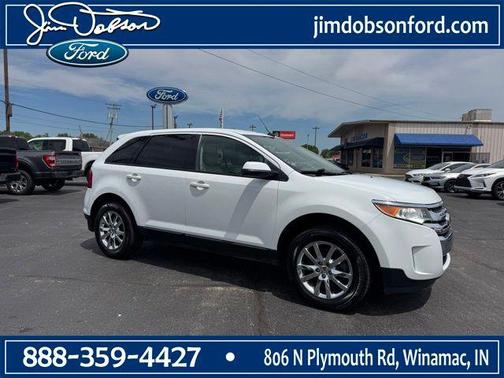 Oxford White 2014 Ford Edge SEL