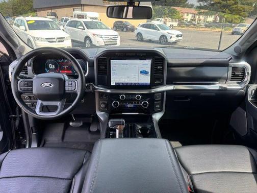 Agate Black Metallic 2023 Ford F-150 Lariat