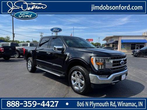 Agate Black Metallic 2023 Ford F-150 Lariat