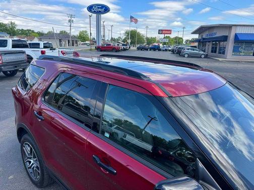Ruby Red Metallic Tinted Clearcoat 2016 Ford Explorer Sport