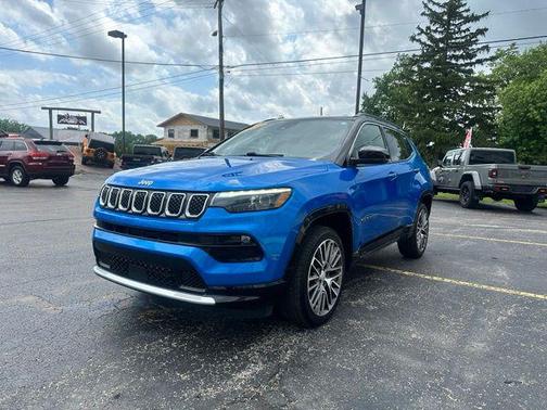 Laser Blue Pearlcoat 2023 Jeep Compass Limited