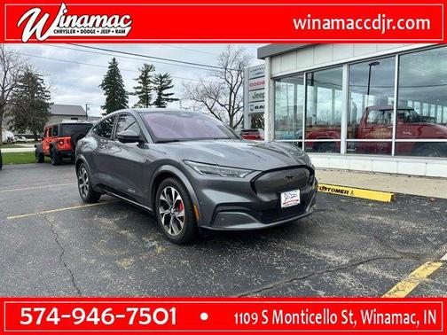 Carbonized Gray Metallic 2021 Ford Mustang Mach-E Premium