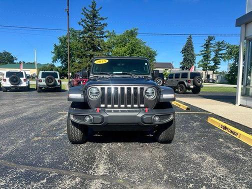 Granite Crystal Metallic Clearcoat 2018 Jeep Wrangler Unlimited Rubicon