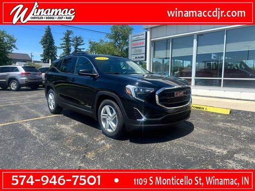 Ebony Twilight Metallic 2018 GMC Terrain SLE