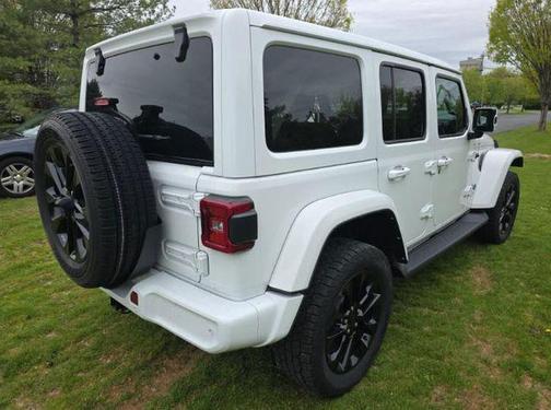 Bright White Clearcoat 2021 Jeep Wrangler Unlimited 4xe Sahara High Altitude