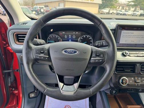 Hot Pepper Red Tinted Clearcoat Metallic 2022 Ford Maverick Lariat