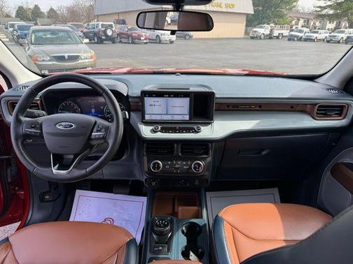 Hot Pepper Red Tinted Clearcoat Metallic 2022 Ford Maverick Lariat