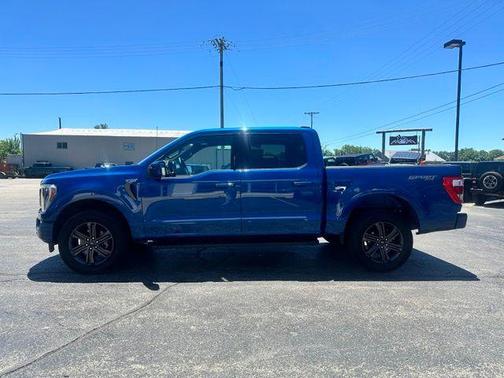 Atlas Blue Metallic 2023 Ford F-150 Lariat