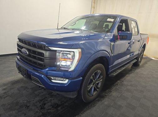 Atlas Blue Metallic 2023 Ford F-150 Lariat