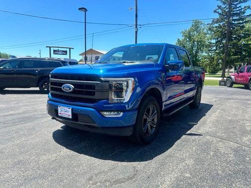 Atlas Blue Metallic 2023 Ford F-150 Lariat