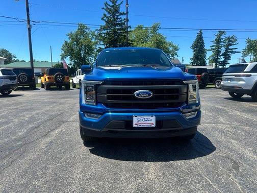 Atlas Blue Metallic 2023 Ford F-150 Lariat
