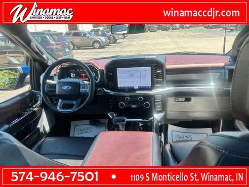 Atlas Blue Metallic 2023 Ford F-150 Lariat