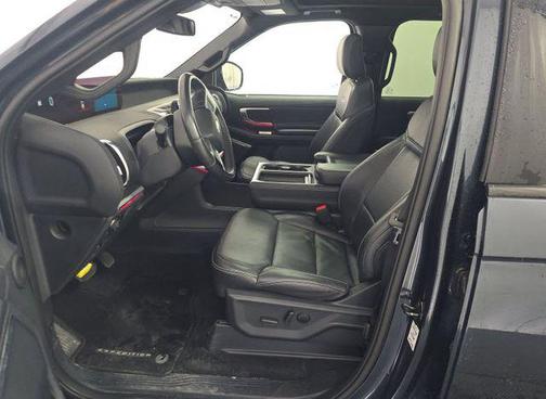 Blue 2025 Ford Expedition Max Platinum
