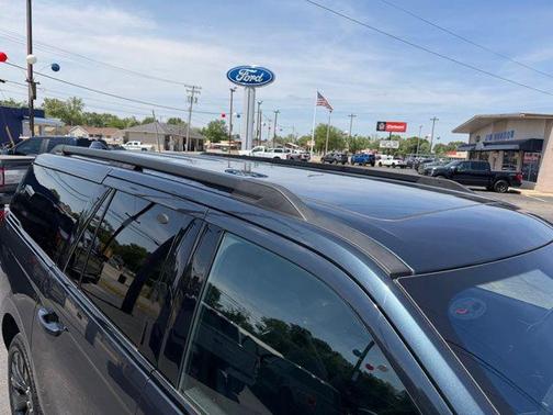 Blue 2025 Ford Expedition Max Platinum