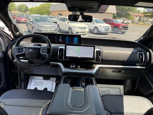Blue 2025 Ford Expedition Max Platinum