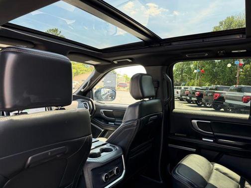 Blue 2025 Ford Expedition Max Platinum