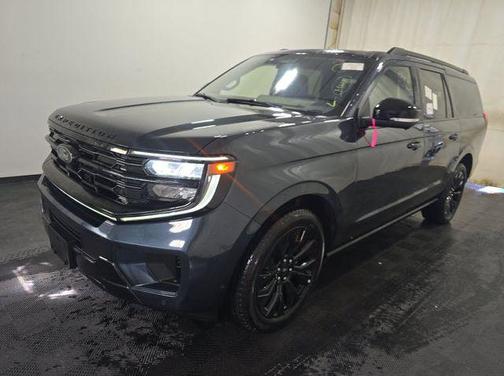 Blue 2025 Ford Expedition Max Platinum