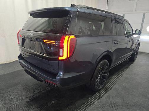 Blue 2025 Ford Expedition Max Platinum