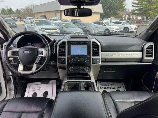 Oxford White 2021 Ford F-350 Lariat