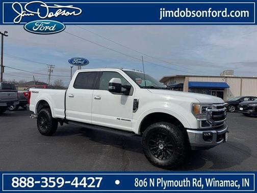 Oxford White 2021 Ford F-350 Lariat