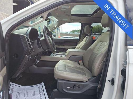 Star White Metallic Tri-Coat 2021 Ford Expedition Max Limited