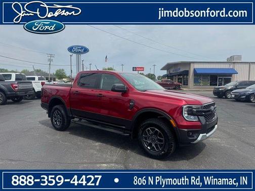 Ruby Red Metallic Tinted Clearcoat 2025 Ford Ranger XLT