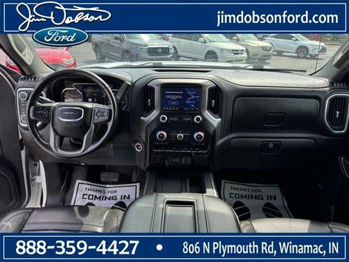 White Frost Tricoat 2021 GMC Sierra 1500 Denali