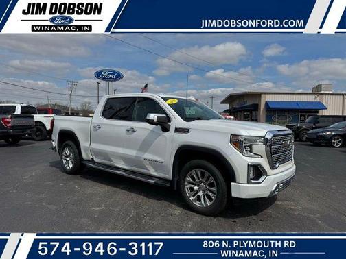 White Frost Tricoat 2021 GMC Sierra 1500 Denali