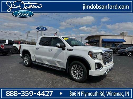 White Frost Tricoat 2021 GMC Sierra 1500 Denali