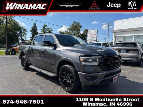 Granite Crystal Metallic Clearcoat 2022 RAM 1500 Laramie