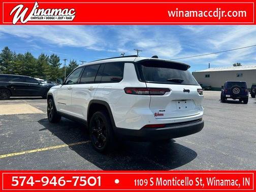 Bright White Clearcoat 2023 Jeep Grand Cherokee L Altitude